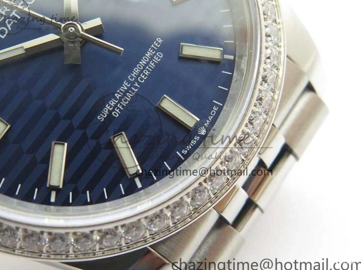 MiroTime 1228 DateJust 36 SS 126284 BP Maker 1:1 Best Edition New Blue Dial on Jubilee Bracelet Neat 2523